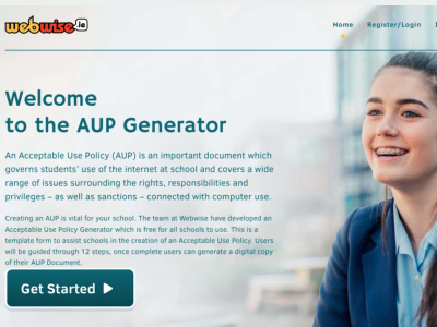 <strong>An bhfuil tú chun Polasaí Úsáide Inghlactha do scoile a fhorbairt nó a thabhairt cothrom le dáta?</strong>